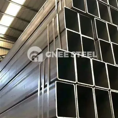 STK400 Сварная черная стальная труба для механических и структурных конструкций